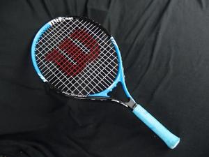 Wilson Roger Federer 23" Junior Tennis Racquet 3 7/8" Grip Youth Blue Black