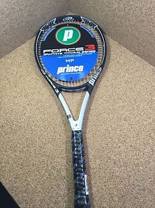 Prince force 3 graphite titanium 4 1/4 Raqueta racket racchetta tennis