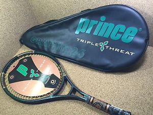 Prince graphite 26" triple threat Raqueta racket racchetta tennis rubber dates
