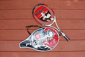 WILSON ROGER FEDERER Titanium 25" Junior kids tennis racquet racket.