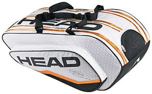 HEAD NOVAK DJOKOVIC MONSTERCOMBI tennis racquet bag - Reg $105