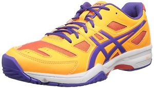 ASICS Women's Gel-Solution Slam 2 Tennis Shoe Mango/Lavender/Hot Coral