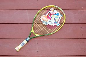 WILSON Sponge Bob Titanium 21" Junior Kids tennis racquet racket.
