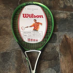 Wilson Pro Power V-Code 110 tennis Raquet!!!