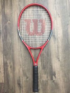 Wilson Slam 110sq In Tennis Racquet 4 1/2" Grip