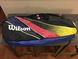 WILSON 6 PACK TENNIS RACQUET BAG