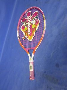Wilson Serena / Venus 21" Tennis Racket  Pink and Orange Good Condition
