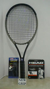 Wilson Profile Hammer 2.7 OS 110 Tennis Racquet 4 5/8 - NEW STRINGS/GRIP