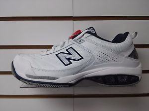 New Balance 806 Men's Tennis Shoes - Size 10.5 - White/Navy - New