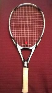 WILSON k FACTOR [k] THREE 115 SUPER OVERSIZE STRUNG TENNIS RACQUET RACKET 4-1/4"
