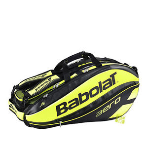 Babolat Bolsa Raqueta de tenis Mochila PURE AERO Holder X9 negro/amarillo