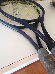 Prince Pro Oversize Tennis Racquet Lot Of Two 2