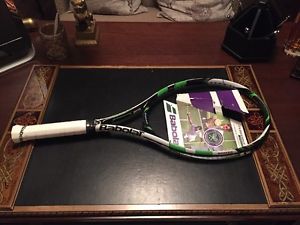 Babolat Pure Drive  GT Wimbledon tennis racquet, 4 1/2, #4, NEW