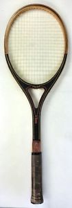 Head Guillermo Vilas Wood Tennis Racquet 4 5/8 Grip & Case
