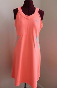 NWT FILA SPORT® Performance Traceback Should Tennis Dress Women's sz S / M FS