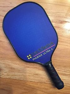 Paddletek Phoenix Ultra II Pickleball Paddle, blue, used