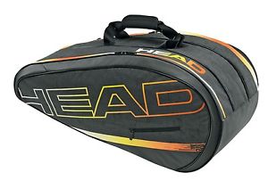 HEAD RADICAL SERIES COMBI - 6 pack - tennis racquet racket bag - Auth Dealer