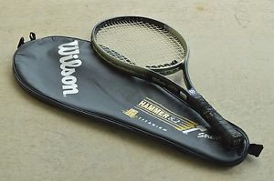 Wilson Hammer System Profile 2.7 Graphite Tennis Racquet Racket case no.4 4 1/2