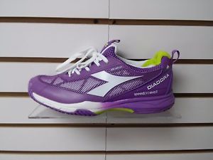 Diadora S Pro Evo II Women's Tennis Shoes - New - Size 8 - Violet