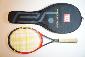 WILSON HYPER PRO STAFF 6.0 TOUR 95 ROGER FEDERER TENNIS RACKET 4 3/8 EU3 L3