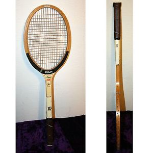 Vintage, Wood, Wilson, Jack Kramer Flight, Tennis Racket, Made in USA