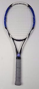 Wilson KFactor Pro Six Tennis Racquet + Original Cover 4 3/8 Used  New Strings