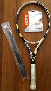 2012 BABOLAT AeroPro Drive GT Tennis Racquet! 4 3/8! NADAL! FREE GUARD/STRING!