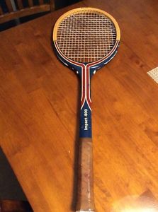 SPALDING WOODEN TENNIS RACQUET IMPACT - 800 4 1/2 FRENCH WHITE ASH FRAME