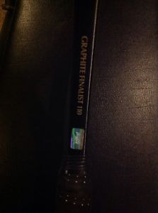 Prince Graphite Finalist 110 Tennis Racquet. Grip 4 1/2