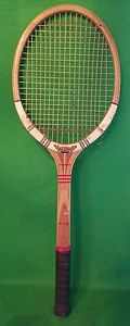 Vintage DUNLOP FORT MAXPLY 4 3/8 Light Wooden Racket Made in England