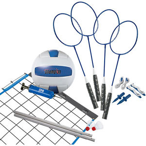 Verus Sports Champion 2-Game Set Volleyball/Badminton Set