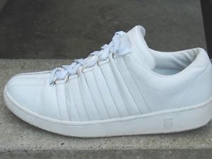 K Swiss White Classic Luxury Shoes White Used Shoes 13