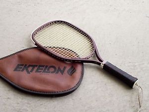 Ektelon Hilecher Racquetball Racquet Racket Red w/ Black Grip & Brown Cover