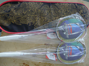 Pair Li-ning 3D Break-Free N90-3 Full Carbon Fiber Badminton Racket