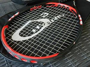 PRINCE O3 Hybrid HORNET OS Oversized 110 head +cover , 4 3/8 (3) grip, Strung