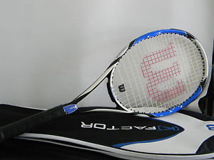 Wilson K Factor (k) Pro.Six 100 Pro Six 6 Tennis Racquet 4 1/2" Grip w/case