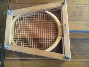 VINTAGE WOOD WOODEN OLIVER SUPERBIRD TENNIS RACKET WILSON RACQUET