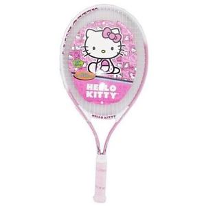 HKS-JR.TENS.RQT.19 in. .PK Hello Kitty Sports Junior Tennis Racquet 19 in. Pink