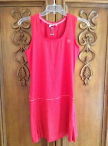 NEW! Adidas Roland Garros Tennis Dress size medium coral and melon
