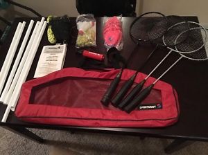 Sportcraft Volleyball and Badminton Combo Set, Model: 30011 LG