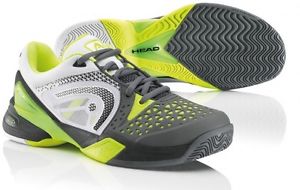 Head Revolt Pro Grey/Yellow Men's Shoes - Size 10.5