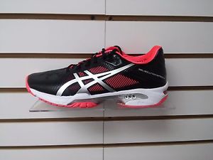 Asics Gel-Solution Speed 3 Women's Tennis Shoes - New - Black/Pink - Size 6
