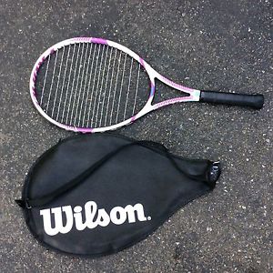Wilson  Tennis Racquet 25" jr with case and used twice