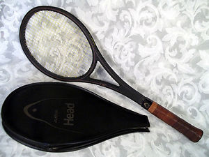 Vtg AMF HEAD XRC GRAPHITE MIDSIZE Tennis Racket w Original Cover Made in USA