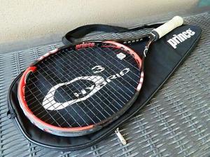 PRINCE O3 Hybrid HORNET OS Oversized 110 head +cover , 4 1/4 (2)  grip, Strung