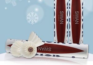 VICTOR SWAN Badminton Shuttlecocks Duck Feathers Training Tournament 12Pcs