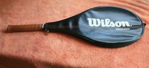 WILSON GRAPHITE FORCE TENNIS RACQUET 95 MIDSIZE W/COVER 4 1/4" GRIP