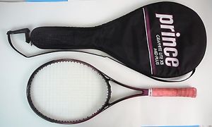 Prince Graphite Lite XB Mid Plus Tennis Racket Grip Size 4  With Cover Bag