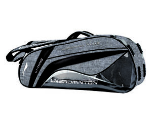 Li-Ning 9 Racquet Badminton Racquet Racket Bag  - Grey - Authorized Dealer