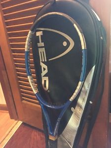 Head Liquidmetal 4 1/2 Midplus Tennis Racket Unstrung w/ Original Case!